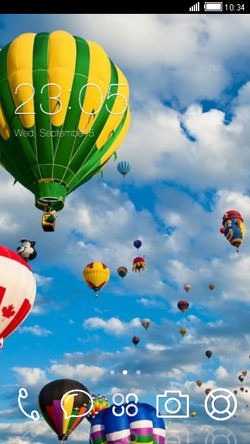 Air Balloons CLauncher Android Theme Image 1
