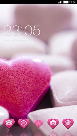 Love CLauncher Android Theme Image 1
