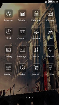 Street CLauncher Android Theme Image 2