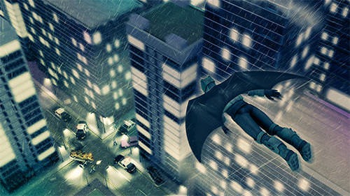 Bat Superhero: Fly Simulator Android Game Image 1