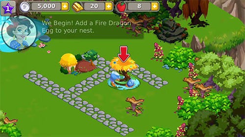 Dragon Story: Holidays Android Game Image 1