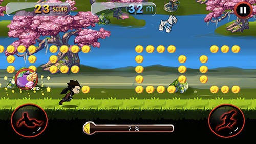 Dragon Ninja Rush Android Game Image 1