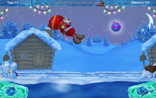 Happy Santa&#039;s Runner Android Game Image 2