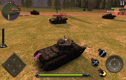 Tanks Of Battle: World War 2 Android Game Image 1