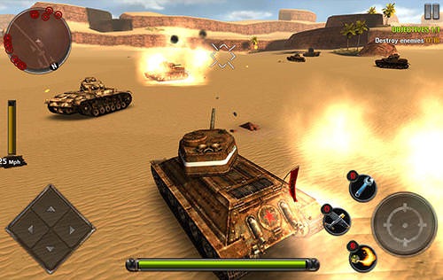 Tanks Of Battle: World War 2 Android Game Image 2