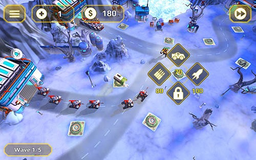 Tower Defense Generals TD Android Game Image 2