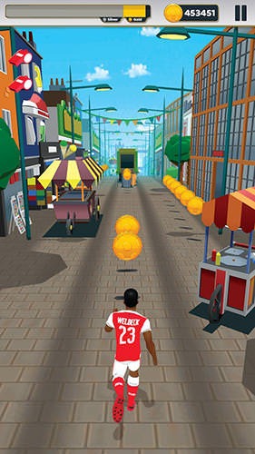 Arsenal FC: Endless Football Android Game Image 1