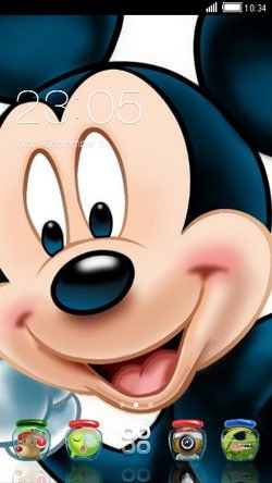 Mickey CLauncher Android Theme Image 1