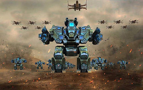 Futuristic War Robots Android Game Image 1