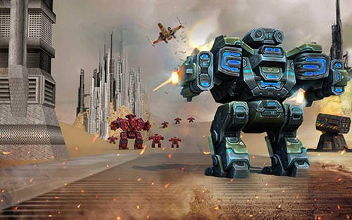 Futuristic War Robots Android Game Image 2