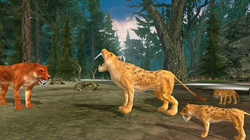 Life Of Sabertooth Tiger 3D Android Game Image 1