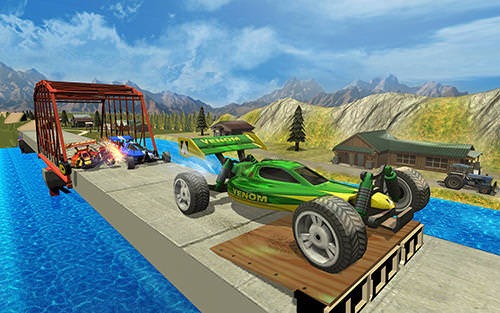 Toy Truck Hill Racing 3D Android Game Image 1