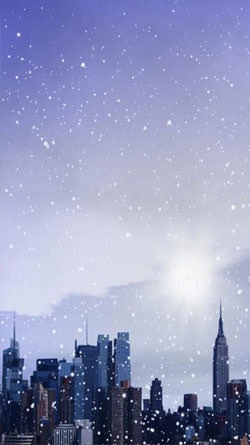 Winter Cities Android Wallpaper Image 1