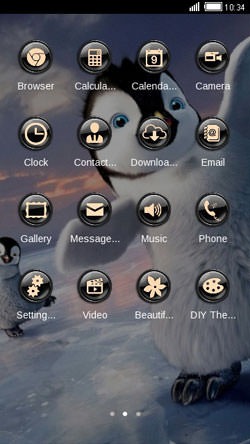 Happy Feat CLauncher Android Theme Image 2