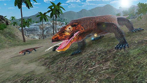 Komodo Dragon Lizard Simulator Android Game Image 2