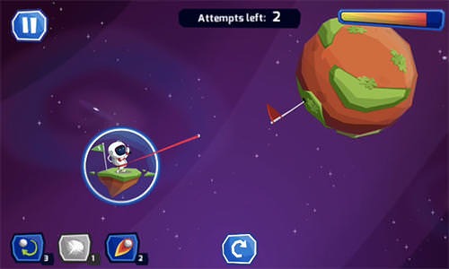 Space Golf Galaxy Android Game Image 2