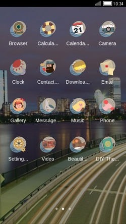Fast CLauncher Android Theme Image 2