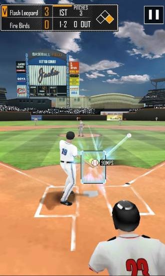 Real Baseball Android Game Image 1