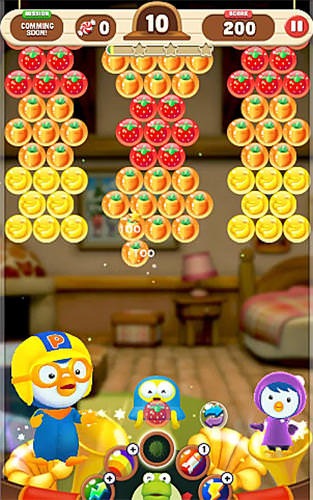 Pororo: The Little Penguin. Bubble Shooter Android Game Image 2