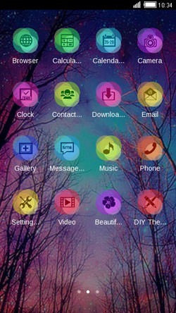 Magical Forest CLauncher Android Theme Image 2
