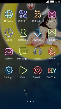 Love Story CLauncher Android Theme Image 2