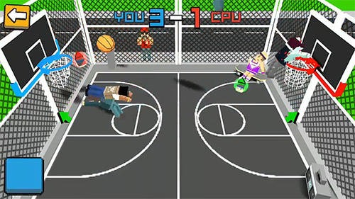 Cubic Basketball 3D Android Game Image 1