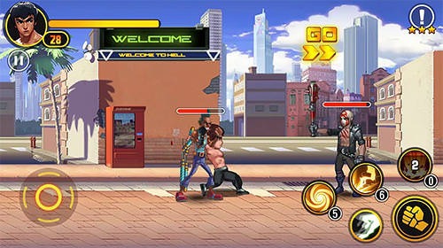 Glory Samurai: Street Fighting Android Game Image 1