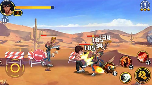 Glory Samurai: Street Fighting Android Game Image 2