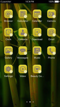Bamboo CLauncher Android Theme Image 2