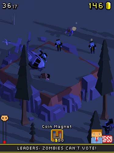 Blocky Zombies Android Game Image 2