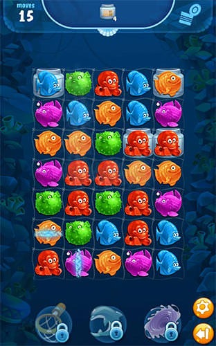 Viber Mermaid Puzzle Match 3 Android Game Image 1