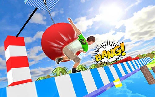 Stuntman Runner Water Park 3D Android Game Image 2