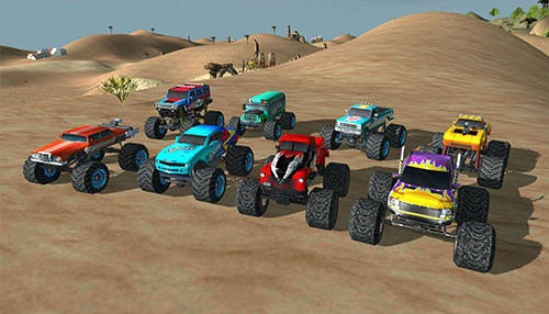 Angry Truck Canyon Hill Race Android Game Image 2
