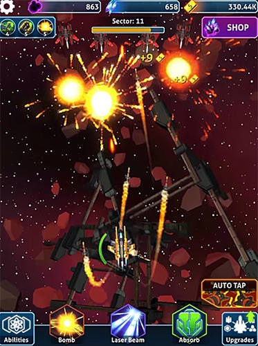 Idle Space: Endless Clicker Android Game Image 1