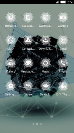Atom CLauncher Android Theme Image 2