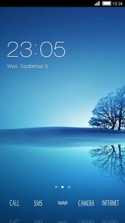 Calm CLauncher Android Theme Image 1