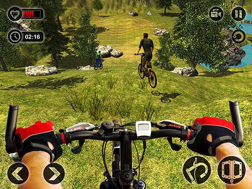 Uphill Offroad Bicycle Rider Android Game Image 1