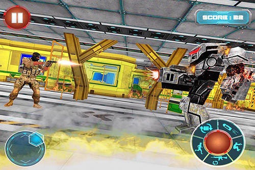 Robots War Space Clash Mission Android Game Image 2