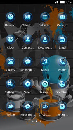 Paint CLauncher Android Theme Image 2