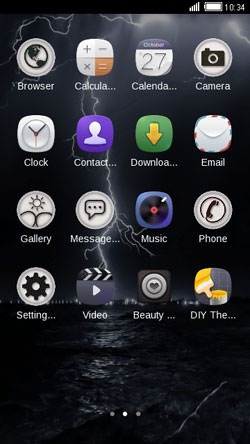 Lightning CLauncher Android Theme Image 2