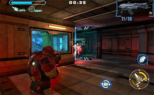 3D Overwatch Hero 2: Space Armor 2 Android Game Image 1