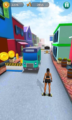 Hoverboard Surfers 3D Android Game Image 1
