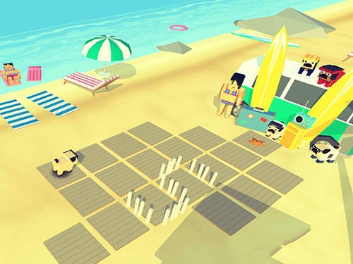 Party Pugs: Beach Puzzle Go! Android Game Image 2