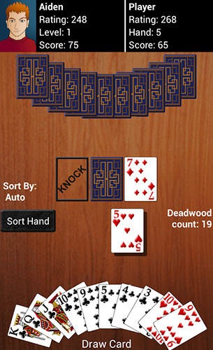 Gin Rummy Android Game Image 2