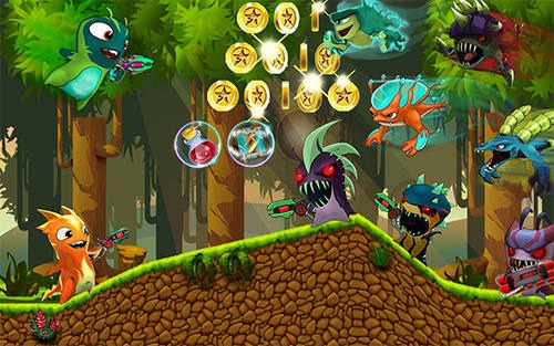 The Slug Of Fighters. Slugs Jetpack Fight World Android Game Image 2