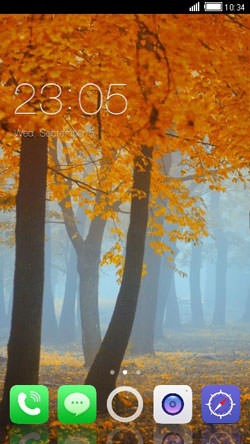 Autumn Tree CLauncher Android Theme Image 1