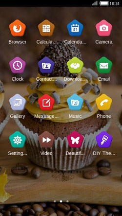 Cupcake CLauncher Android Theme Image 2