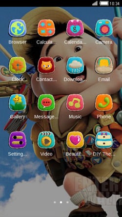 Russell CLauncher Android Theme Image 2