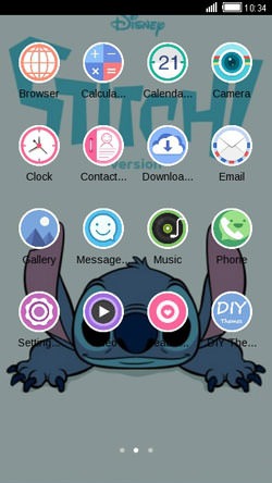 Stitch CLauncher Android Theme Image 2