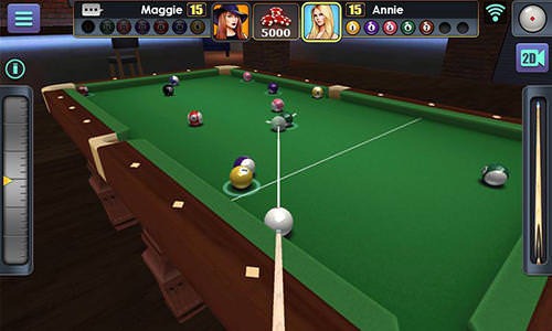 3D Pool Ball Android Game Image 1